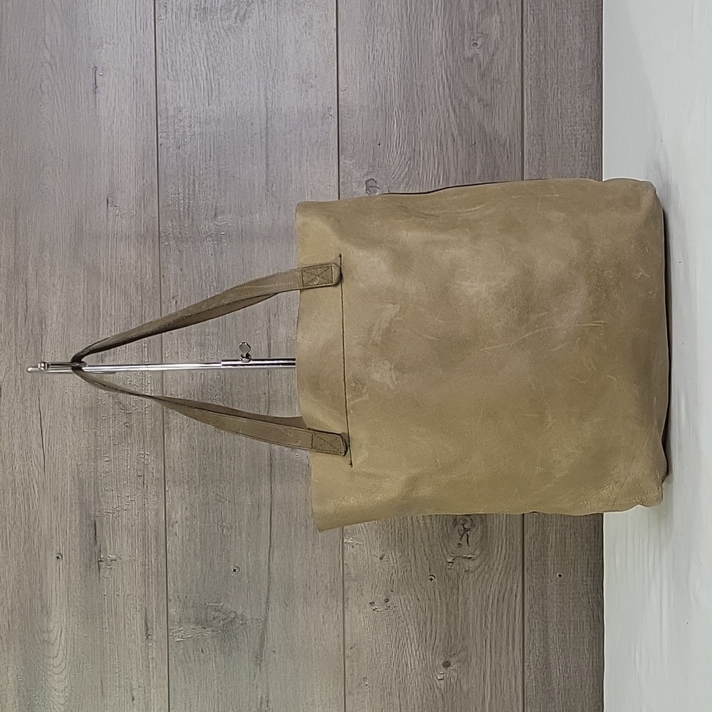 Madewell Light Brown Leather Tote Shoulder Bag